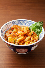 海鮮かき揚げ丼