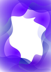 abstract color wave background and copy space for text