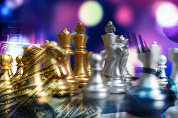 FINANCIAL SERVICE concept with Data analyzing in Forex, Commodities, Equities, Fixed Income and...