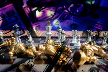 FINANCIAL SERVICE concept with Data analyzing in Forex, Commodities, Equities, Fixed Income and...