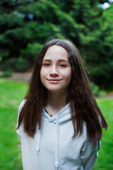 Portrait of young girl