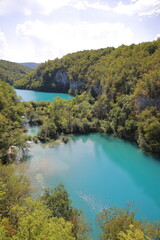 View of the Plitvice Lakes National Park, Croatia