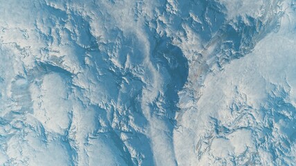Fototapeta premium abstract aerial view, abstract cosmic texture