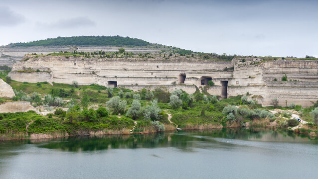 Summer landscape of Inkerman Quarry