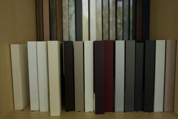 Stone samples, as background, close up