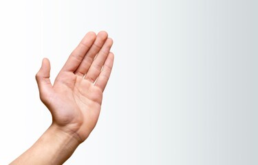 Naklejka premium Hand.