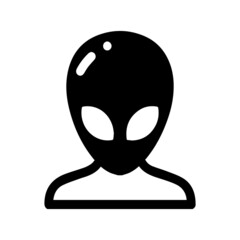 Alien creature science experiment icon