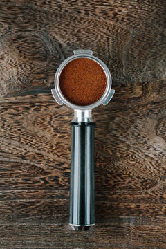 Espresso coffee grounds