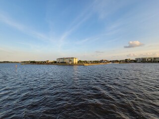 Obraz premium view of the river