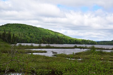 Lake Archambault in Mont-Tremblant provincial park