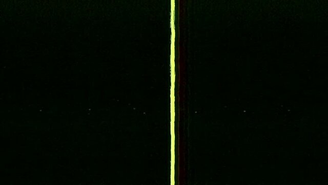 Analog Video Art Multicolored Abstract Shapes Signal Distortion