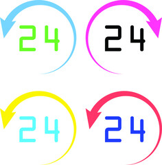 vector set of arrows