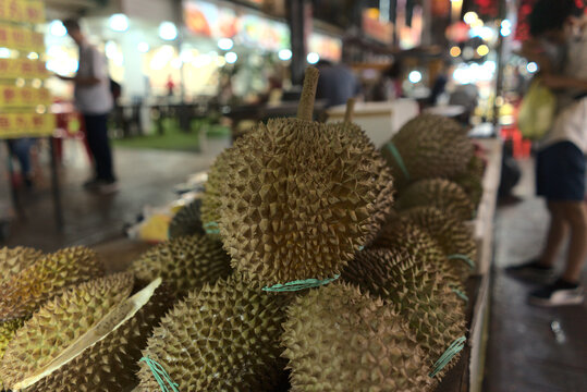 Stinkfrucht / Dorian Fruit Nachtmarkt kuala lumpur