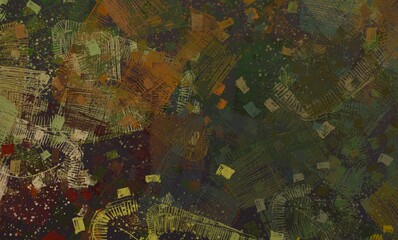 Modern art. Handmade background. Colorful pattern. Backdrop material. Wide brush. Painterly mix. Abstract. Color texture. 2d illustration. Wall painting. Canvas surface.