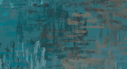 Modern art. Handmade background. Colorful pattern. Backdrop material. Wide brush. Painterly mix. Abstract. Color texture. 2d illustration. Wall painting. Canvas surface.