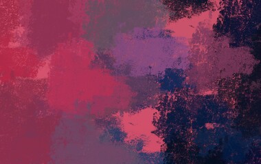 Modern art. Handmade background. Colorful pattern. Backdrop material. Wide brush. Painterly mix. Abstract. Color texture. 2d illustration. Wall painting. Canvas surface.