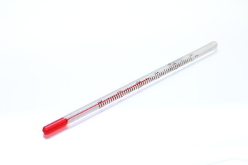 温度計のシンプルなイメージ素材