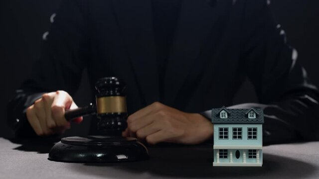 House is sold at an auction after owner cannot pay the mortgage