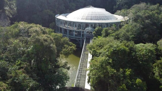 Aerial photo of the Wire Opera