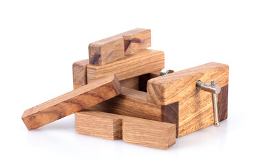 Seal cutting tools on white background