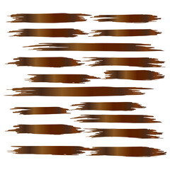 Bronze Brushes Background. Brown Ink Freehand. Brown Stroke Square. Brushstroke Square. Watercolor Abstract. Grungy Abstract. Paintbrush Abstract. Banner Splatter.