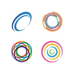 circle logo vector