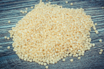 Millet groats as source vitamins and minerals. Healthy nutritious eating