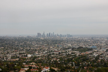 View of Downtown Los Angeles from Griffith Observatory