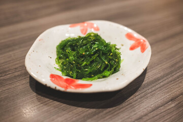 Japanese seaweed salad