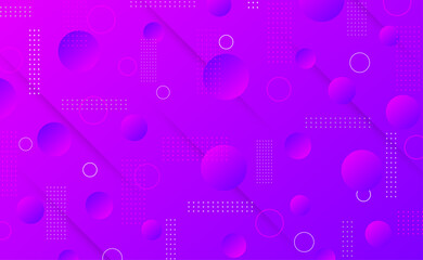 Abstract colorful background. Design and layout with color gradient, circle and dot shapes. Vector illustration