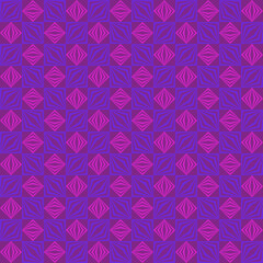 pink blue violet repetitive background. striped squares. abstract geometric shapes. vector seamless pattern. fabric swatch. wrapping paper. continuous print. design element for textile, decor, apparel