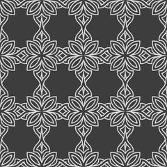 Geometric fabric abstract ethnic pattern, vector illustration style seamless. design for fabric, curtain, background, carpet, wallpaper, clothing, wrapping, Batik, fabric, tile, ceramic