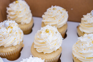 cupcakes at home party celebration ready to eat