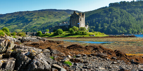 Eilean Donan Castle in the scottish highlands
