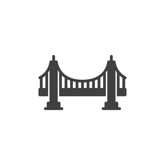 Bridge vector icon