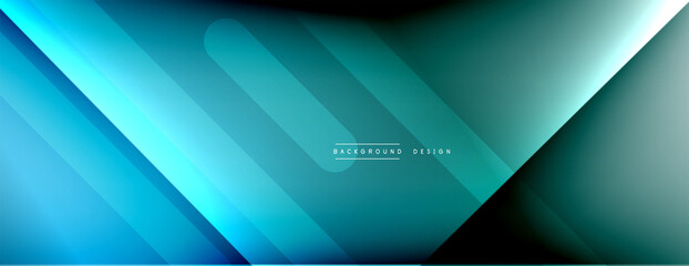 Dynamic lines abstract background. 3D shadow effects and fluid gradients. Modern overlapping forms