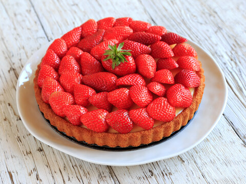 Erdbeerkuchen