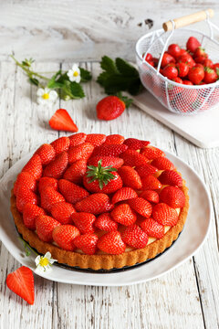 Erdbeerkuchen