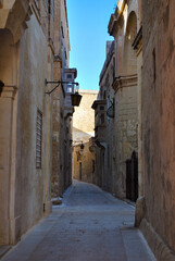 Fototapeta premium narrow street in the town