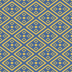 Japanese Geometric Horizontal Diamond Vector Seamless Pattern