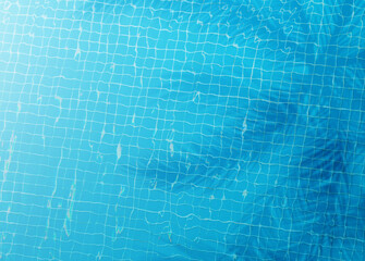 Water surface of swimming pool