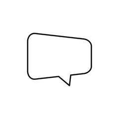 chat icon speach bulbble  icon vector

