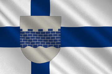 Flag Of Seinajoki is a city located in Southern Ostrobothnia, Finland