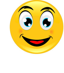 cute smiley image or emoji with cute smile face , smiley , cute smiley , emoji , happy smiley , fun , joyful emoji