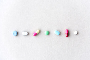 Medicine Pill Capsules Tablet Drug Prescription Concept