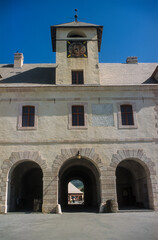 Fototapeta na wymiar Place forte du Roi, Mont Dauphin, patrimoine mondial de l’UNESCO, Alpes du Sud, Hautes Alpes, 05