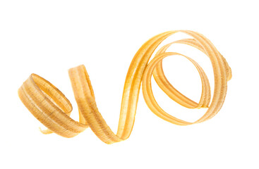 wood shavings isolated