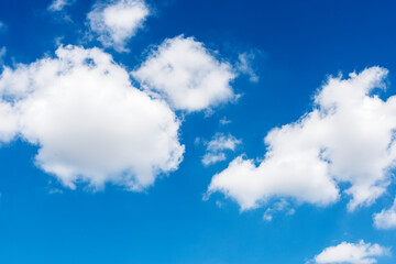 Obraz na płótnie Canvas Clouds in the blue sky wallpaper