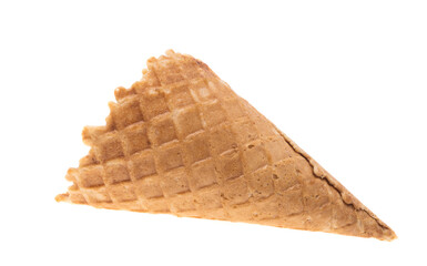waffle cone isolated