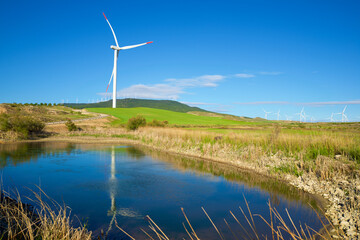 Clean energy concept view